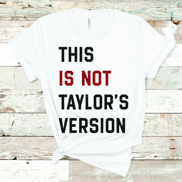 This Is Not T's Version GLITTER Concert Tee