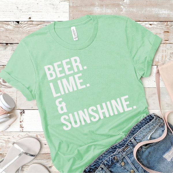 Beer Lime Sunshine Tank main image 1
