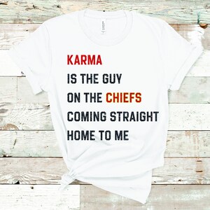 Karma is the Guy on the Chiefs GLITTER Concert Tee