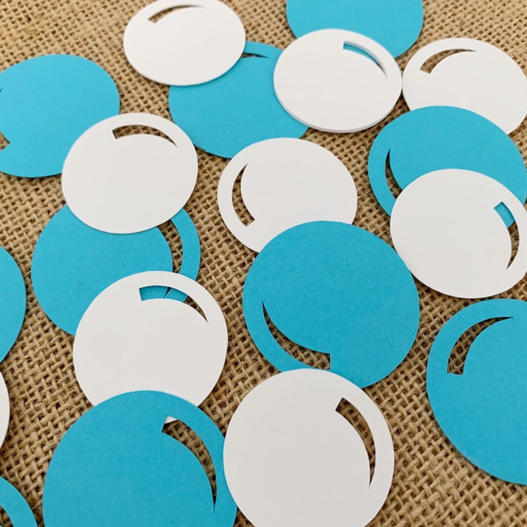 Bubble Paper Cut Outs Set of 25 Bubble Die Cuts Bubble - Etsy