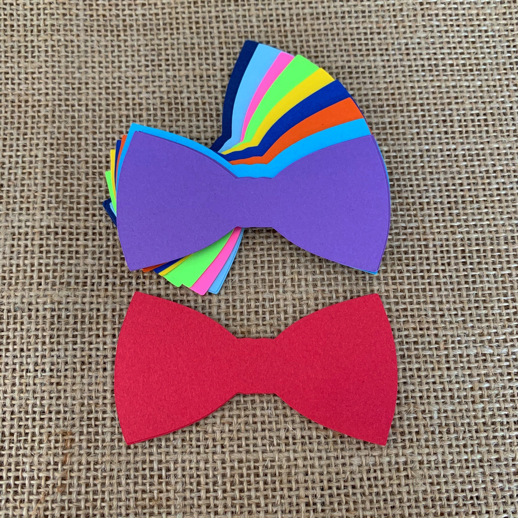 Paper Bow Tie Pattern