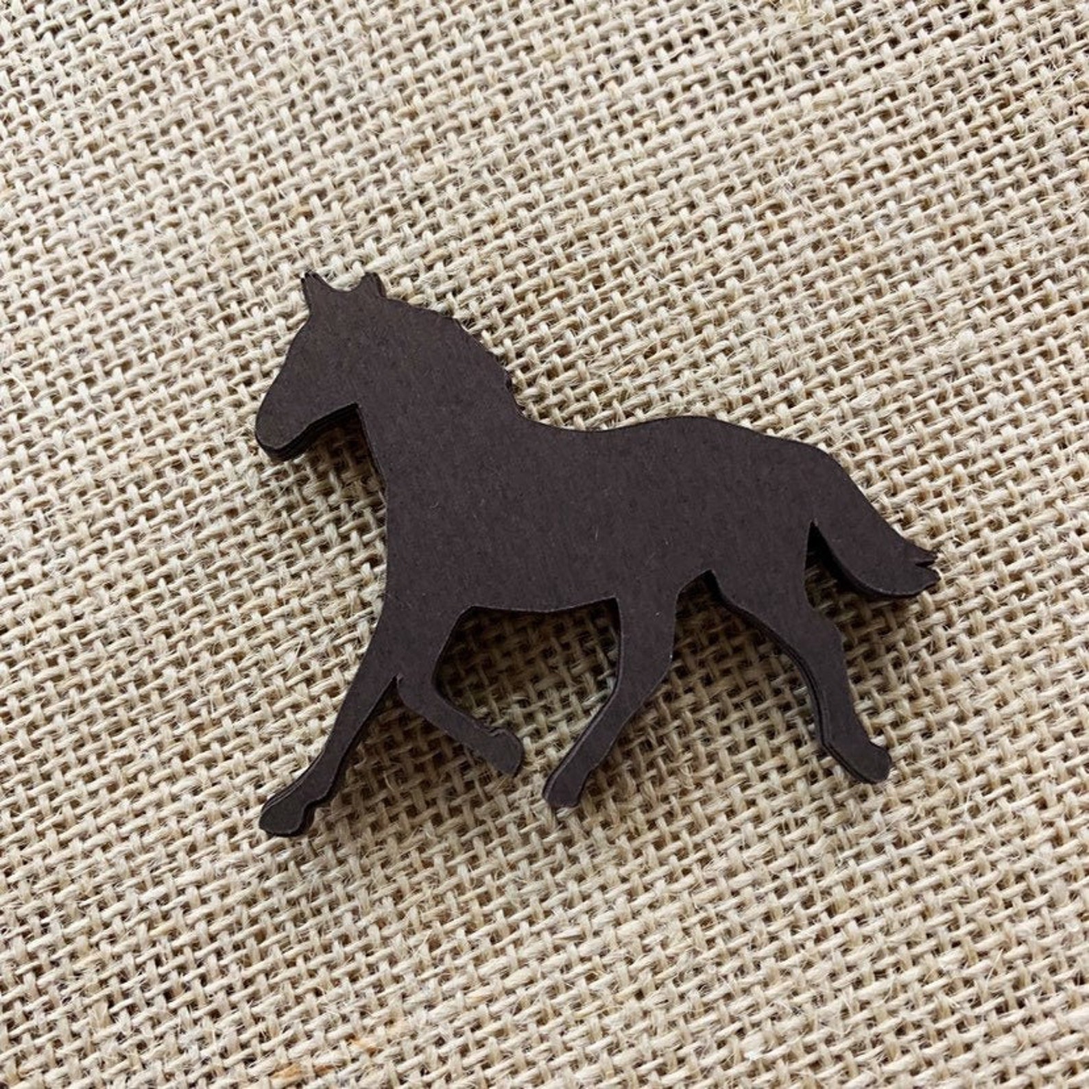 Horse Paper Cut Outs Set of 25 Horse Die Cuts Paper Horses Etsy