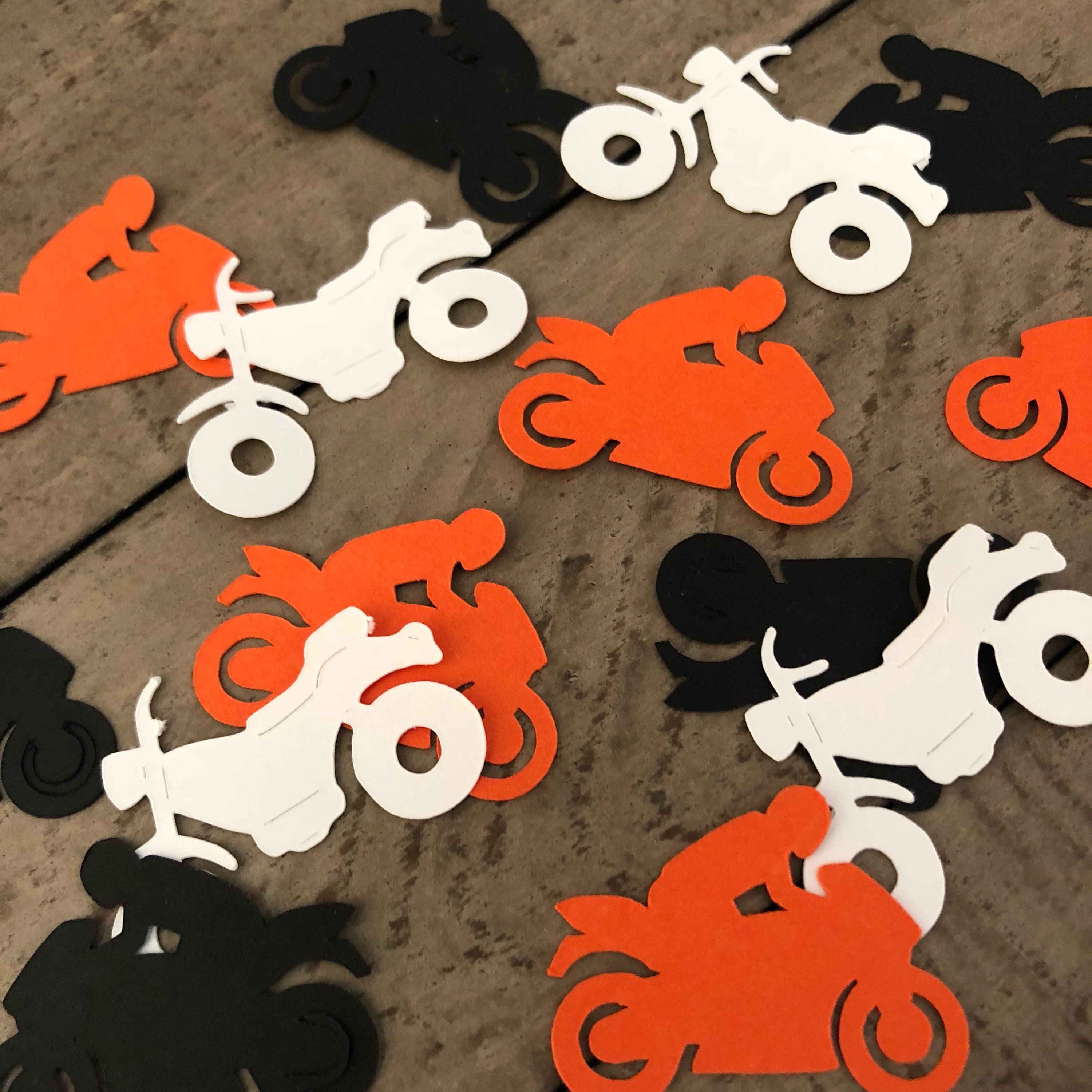 Motorcycle Cut Outs Set of 25 Motorcycle die cuts Paper Etsy
