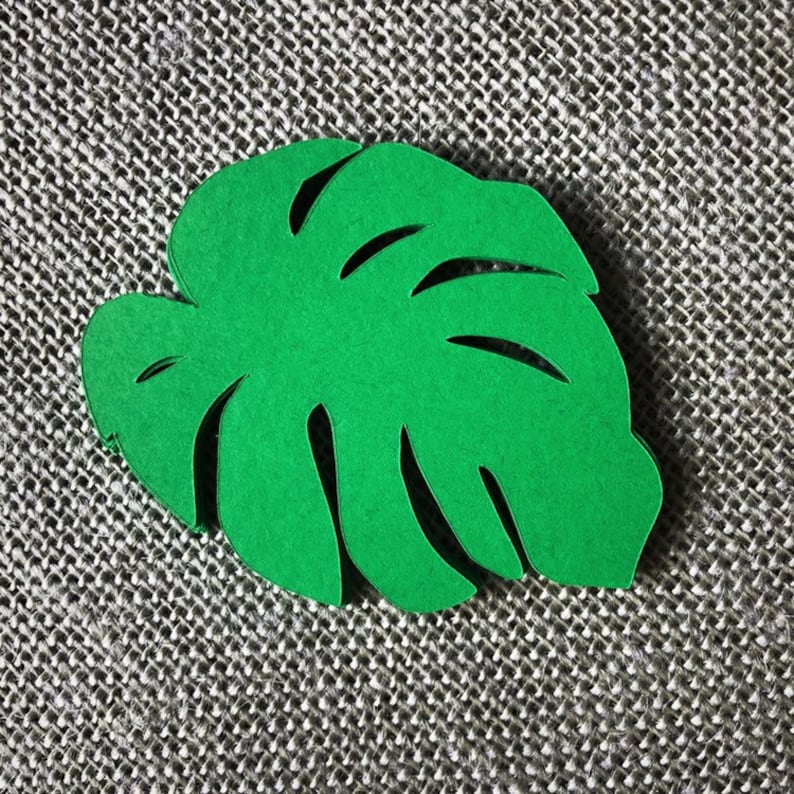 Jungle Leaf Cut outs combo Set of 30 Jungle Leaf Die cuts Etsy