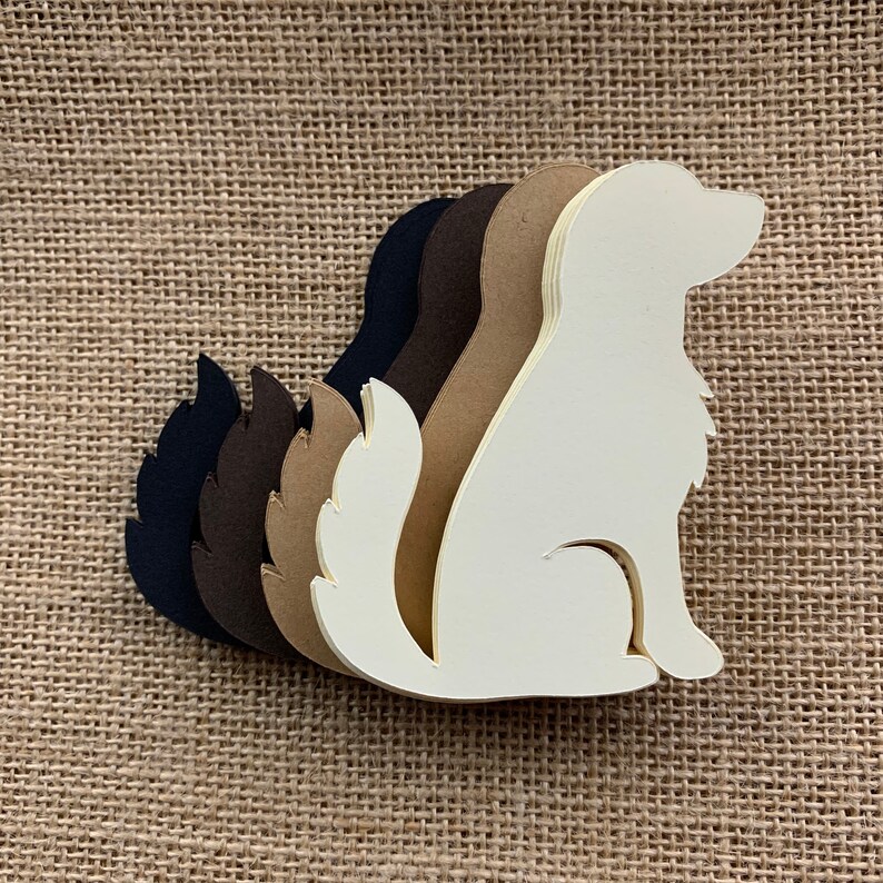 Dog Bone Paper Cut Outs Set of 25 Dog Bone Die Cuts Paper Etsy