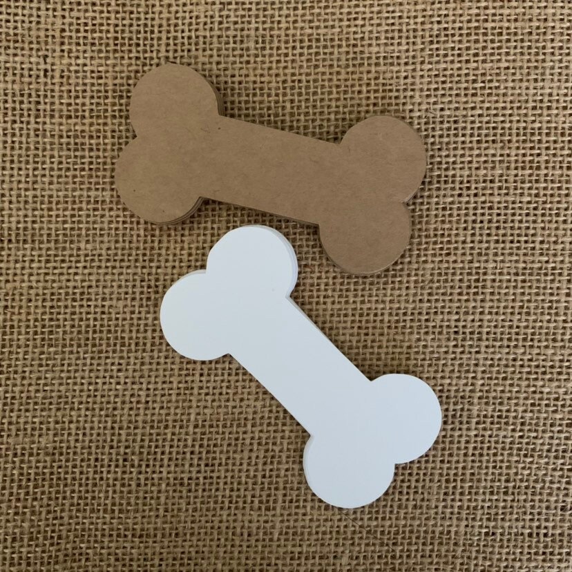 Dog Bone Paper Cut Outs Set of 25 Dog Bone Die Cuts Paper Etsy