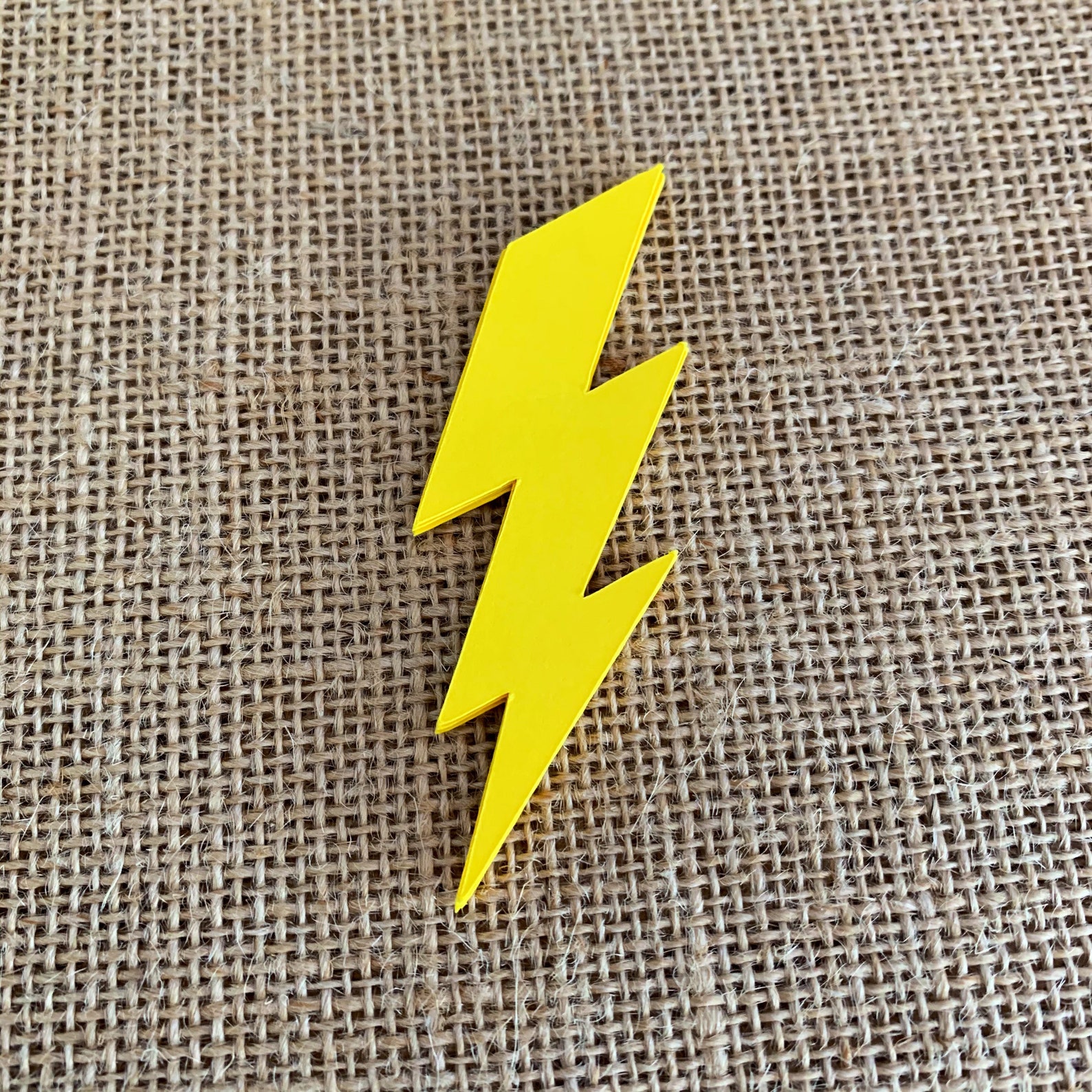 Lightning Bolt Paper Cut Outs Set of 25 Lightning Bolt Die Etsy