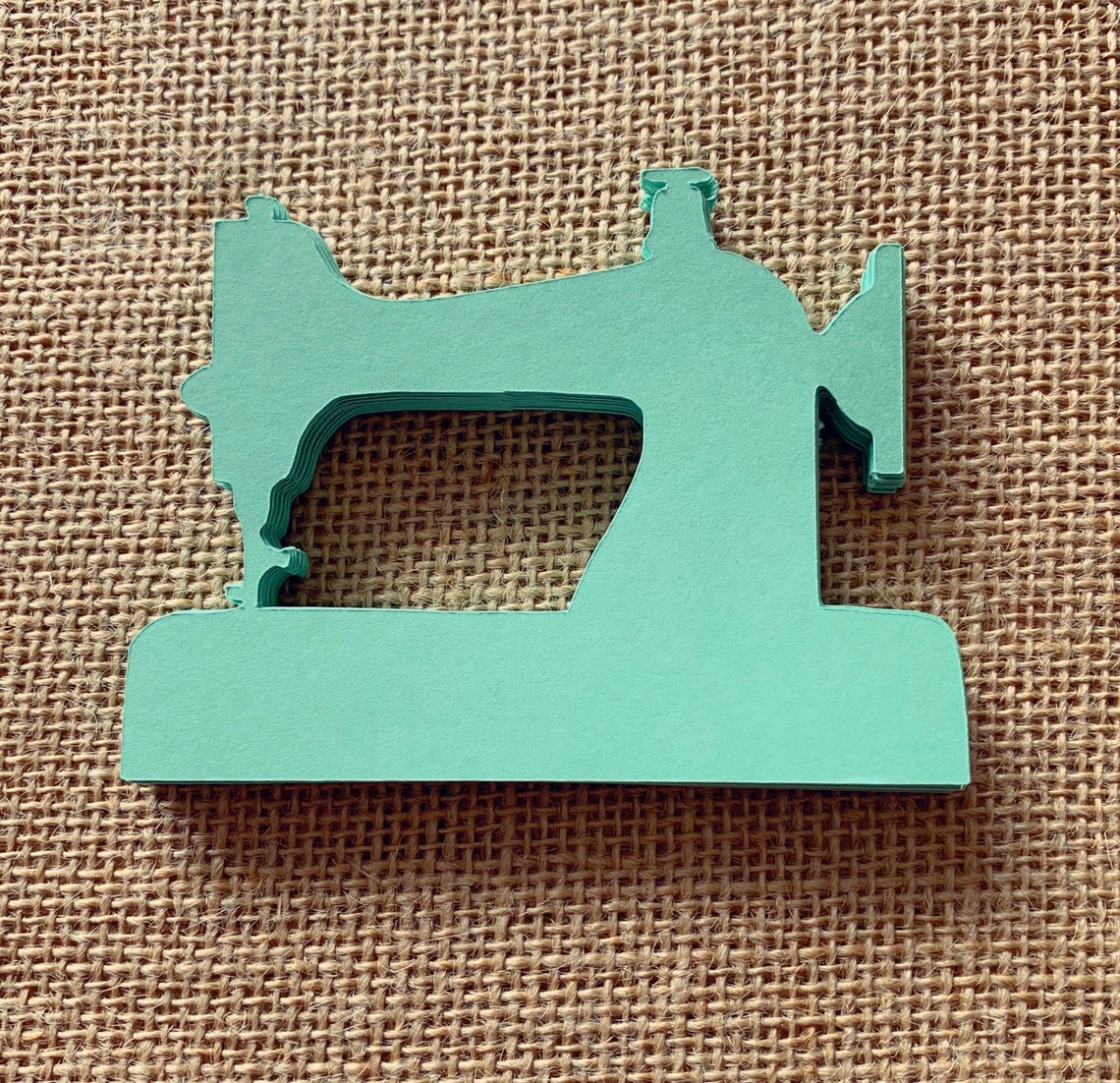 Sewing Machine Paper Cut Outs Set of 25 Paper Sewing Etsy