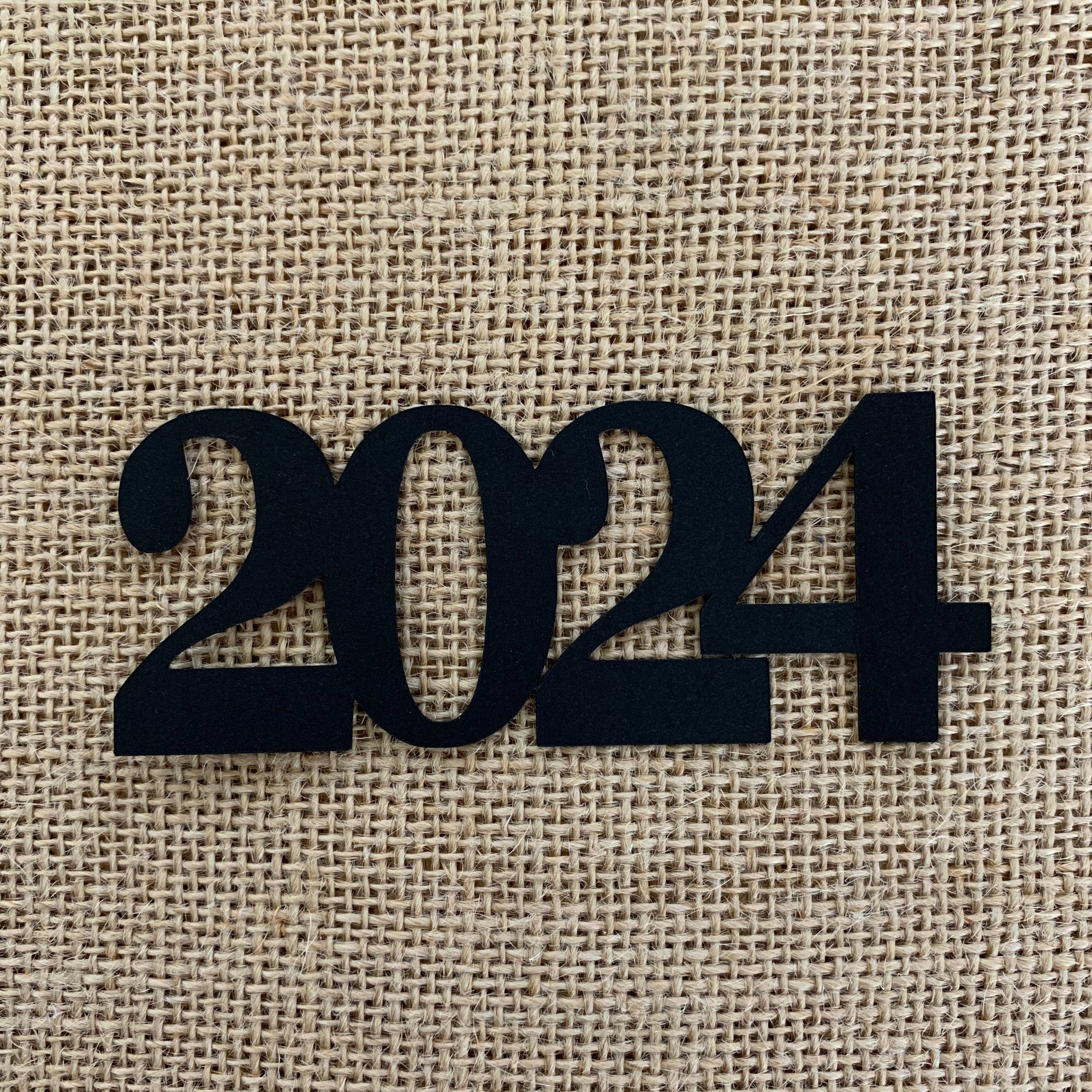 25 Pack 2024 Numbers 2024 Numbers 2024 Graduation Etsy