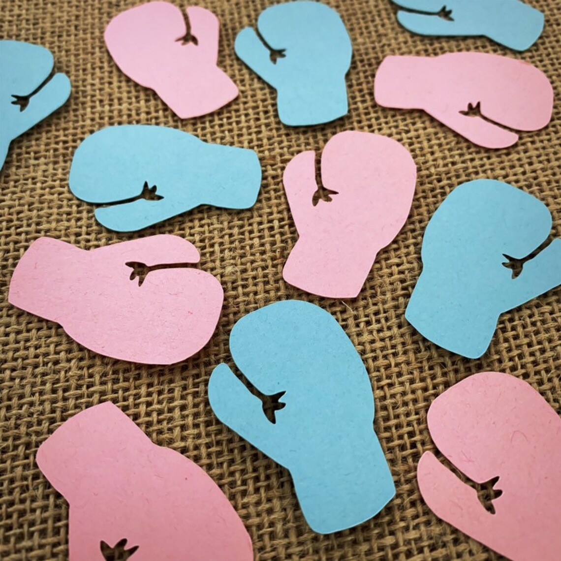 Boxing Glove Paper Cut Outs Set of 25 Boxing Glove Die Cuts Etsy