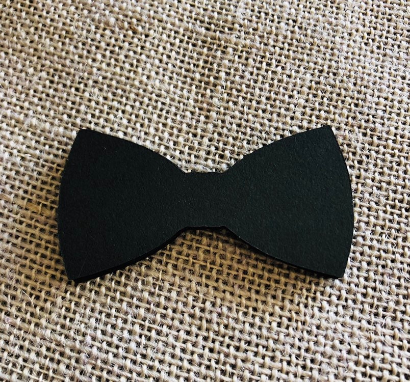 Bow Tie Paper Cut Outs Set of 25 Bow Tie Die Cuts Paper Bow Etsy