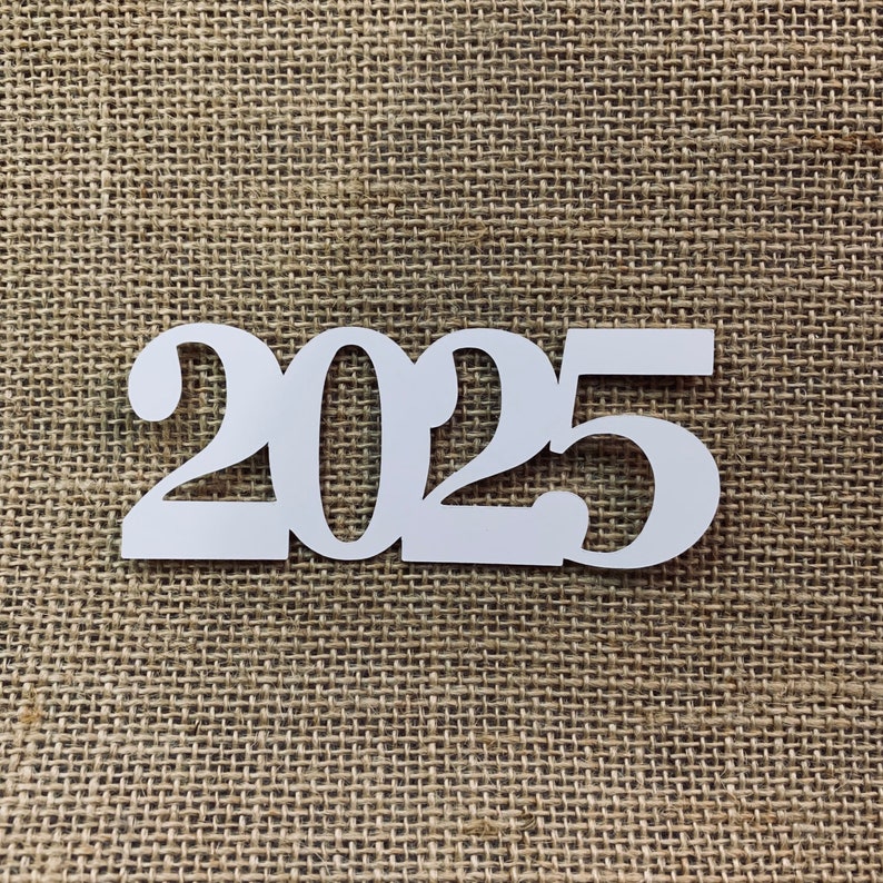 2025 Paper Cut Outs Set of 25 Class of 2025 Party Decor | Etsy