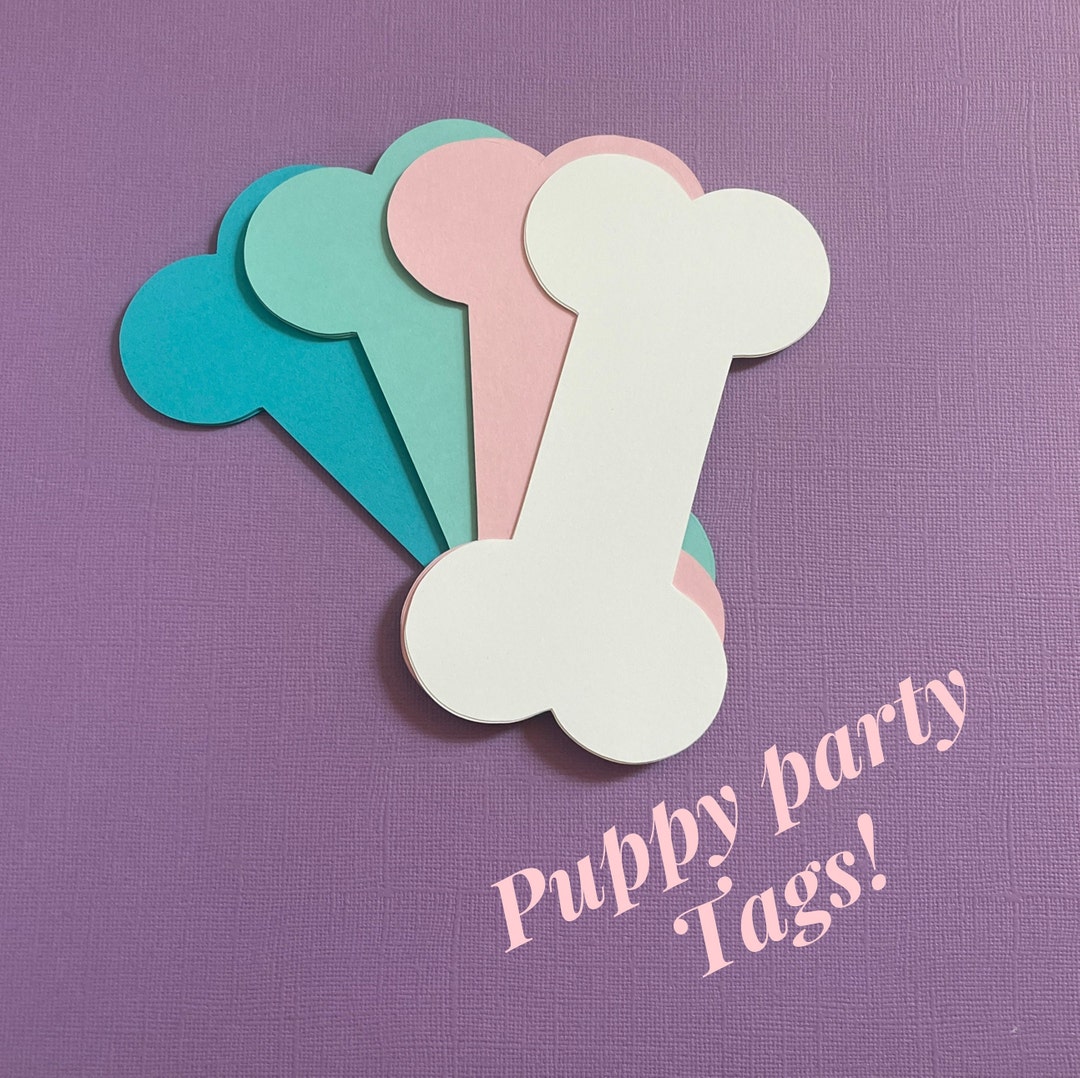 Dog Bone Paper Cut Outs Set of 25 Dog Bone Die Cuts Paper Etsy