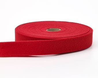 Quilt binding, brushed, 1 in centerfold, 25 yds, Cherry