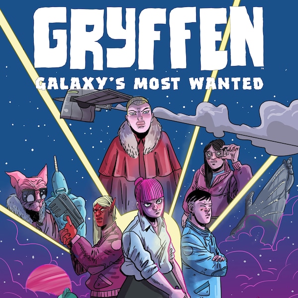 Gryffen Comic Issues 1-4 DIGITAL DOWNLOAD