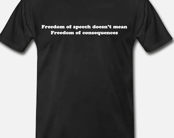 1st amendment tees, freedom of speech tees