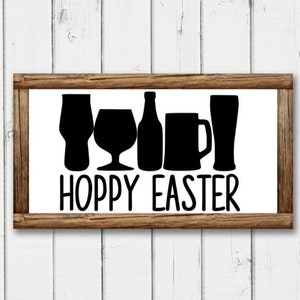 Hoppy Easter, Beer, Easter, Beer Glass, Holiday, svg, dxf, png