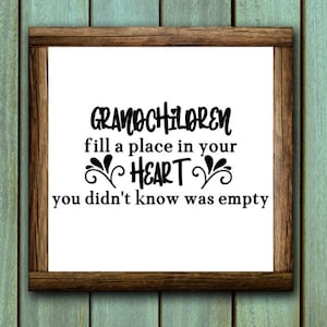 Grandchildren Quote, Grandparent Gift, Grandchild, svg, dxf, png