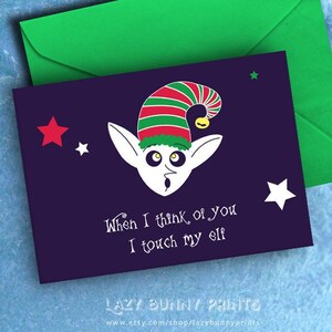 Naughty Christmas Card, Kinky Quote, Instant Download Pdf, Adult ...