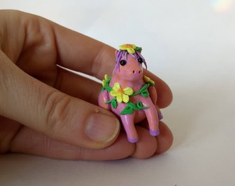 Teeny Tiny Pony (Polymer Clay)