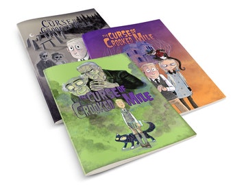 Curse of Crooked Mile-Set of 3 Comic Books (Issues #1-3)! FREE US shipping!