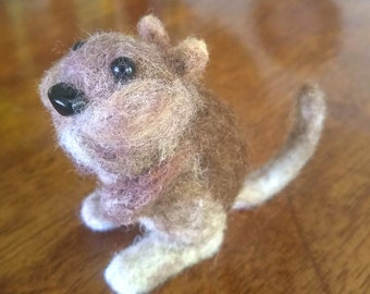 Needle Felted Quokka