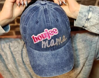 Bougee Mama Ponytail Cap