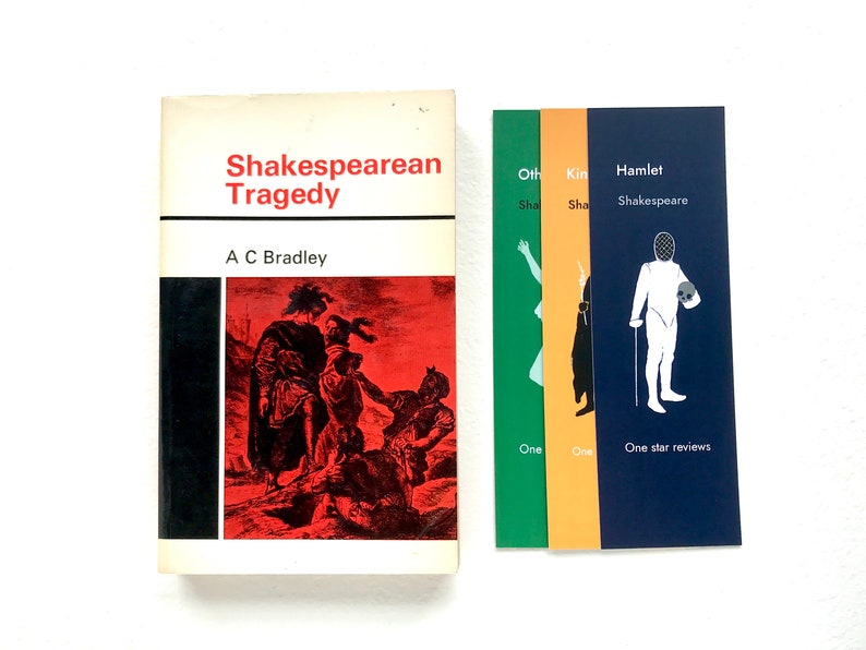 Bad reviews of classic literature: Shakespeare Bookmarks Set of 3 image 5