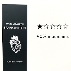 Bad reviews of Frankenstein by Mary Shelley