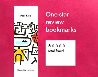 Paul Klee, abstract/modern artist bookmark