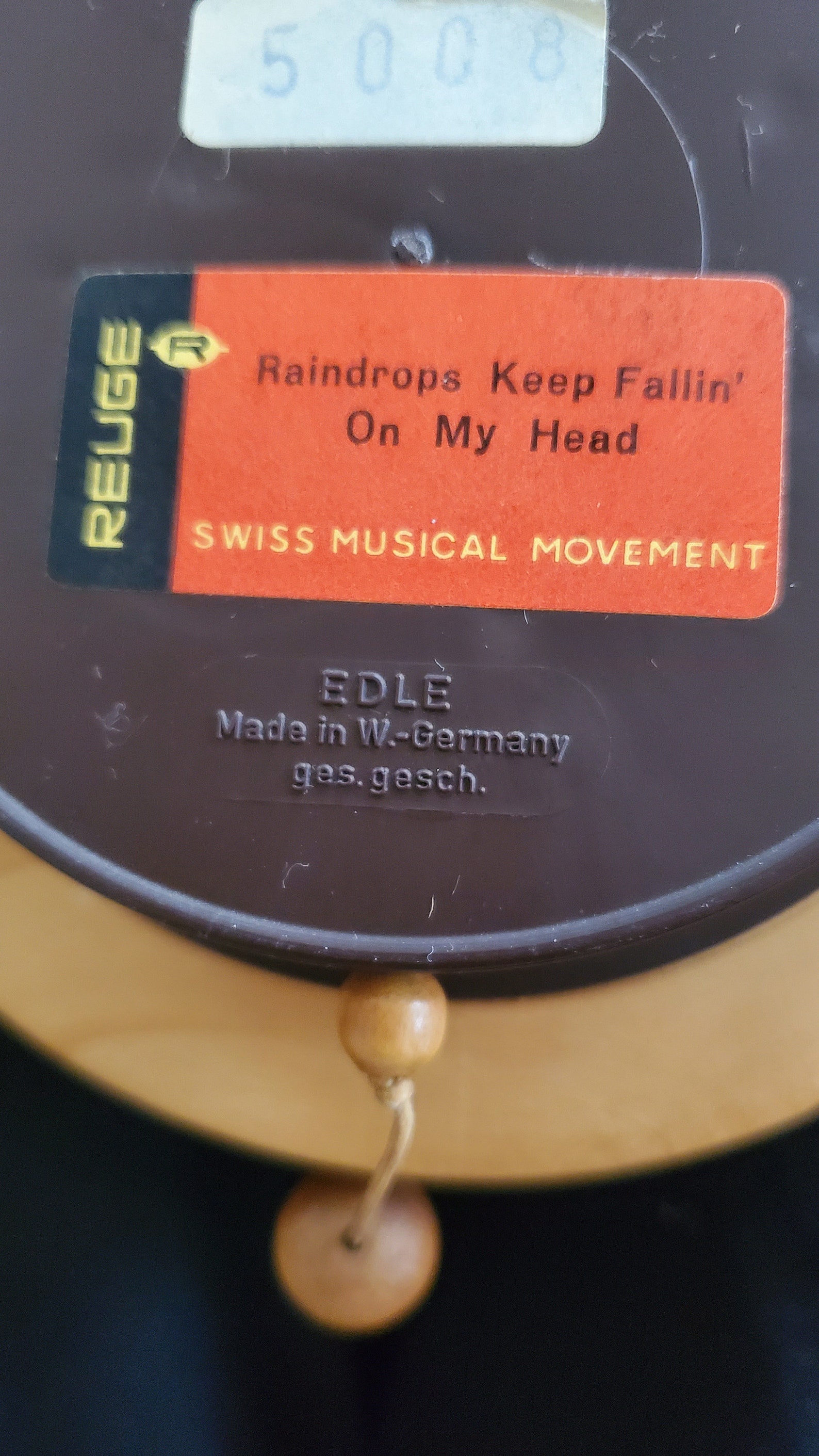 Vintage REUGE HUMMEL Wall Pull String Music Box /edle W. Germany - Etsy