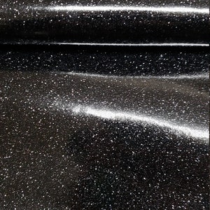 Black Mirror Glitter Vinyl * 9x12 Sheets * 12x54/55&quot; Rolls * Canvas Backing * Embroidery Machine Vinyl * Felties * Applique