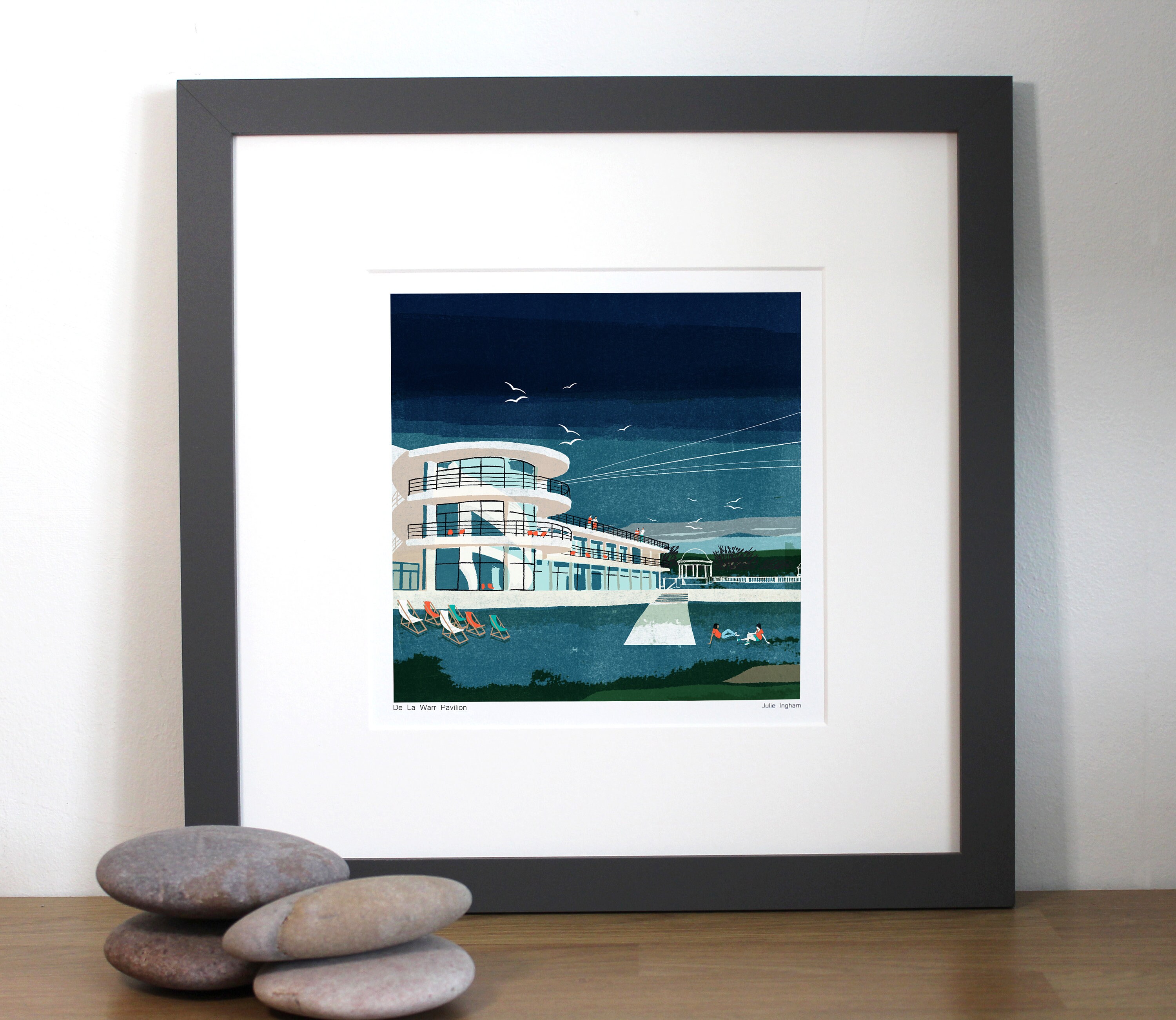 De La Warr Pavilion Framed