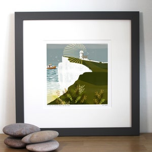 Belle Tout Lighthouse Framed Print