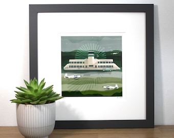 Shoreham Airport Framed