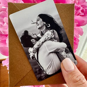 AANGEPASTE portemonnee fotocadeau voor hem haar, foto liefdeskaart sentimenteel cadeau aandenken cadeau echtgenoot vriend geheugen cadeau huwelijksverjaardag