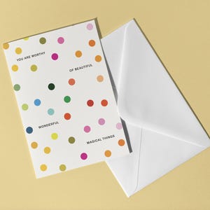 Cartão de gratidão Magical Things* Novo* Cartão de agradecimento, pensando em você, cartão postal, cartão de agradecimento, cartão de felicitações, artista, bilhete de amor, presente