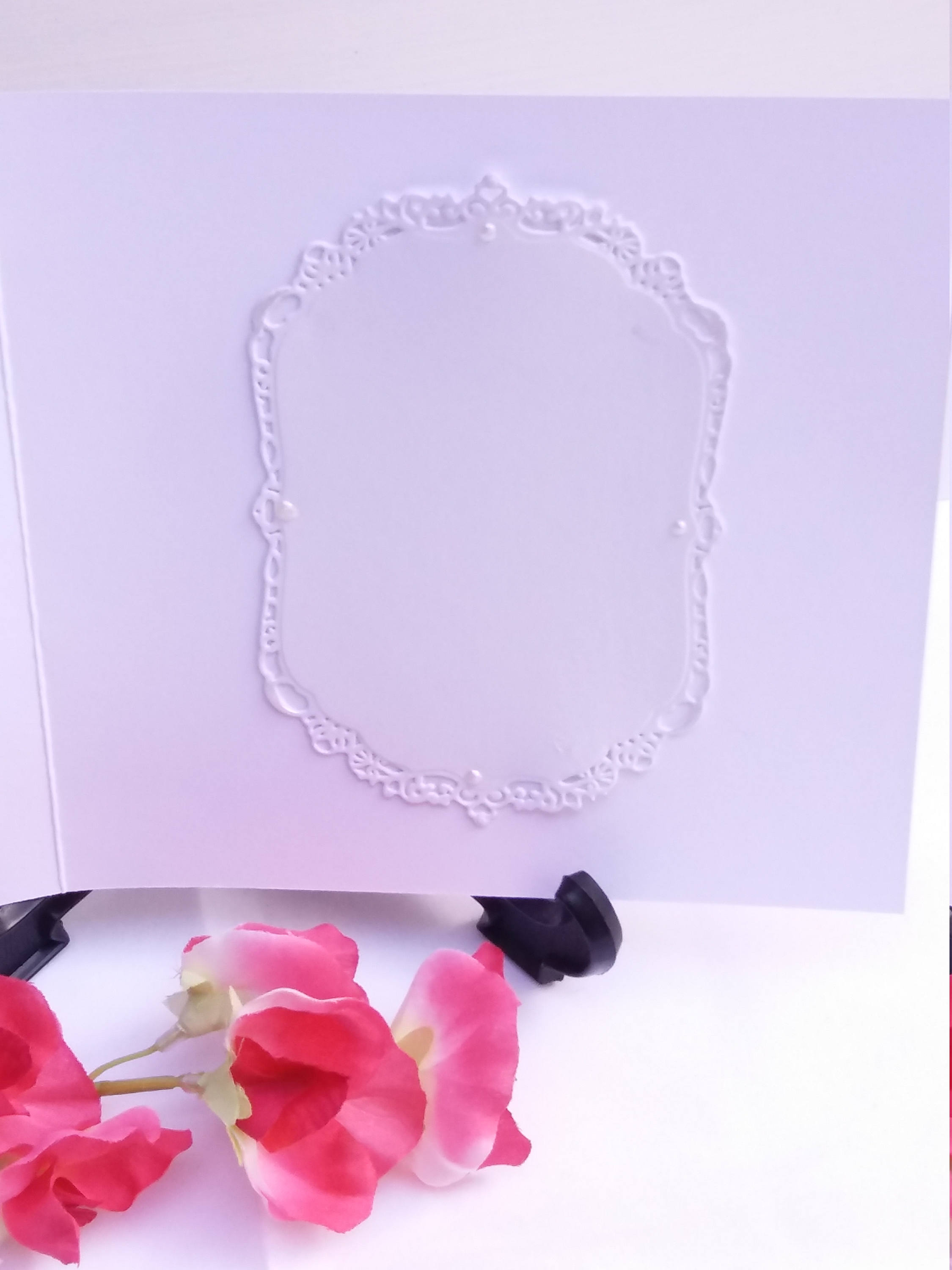 Blank Greeting Card Classic White Greeting Card Birthday Etsy