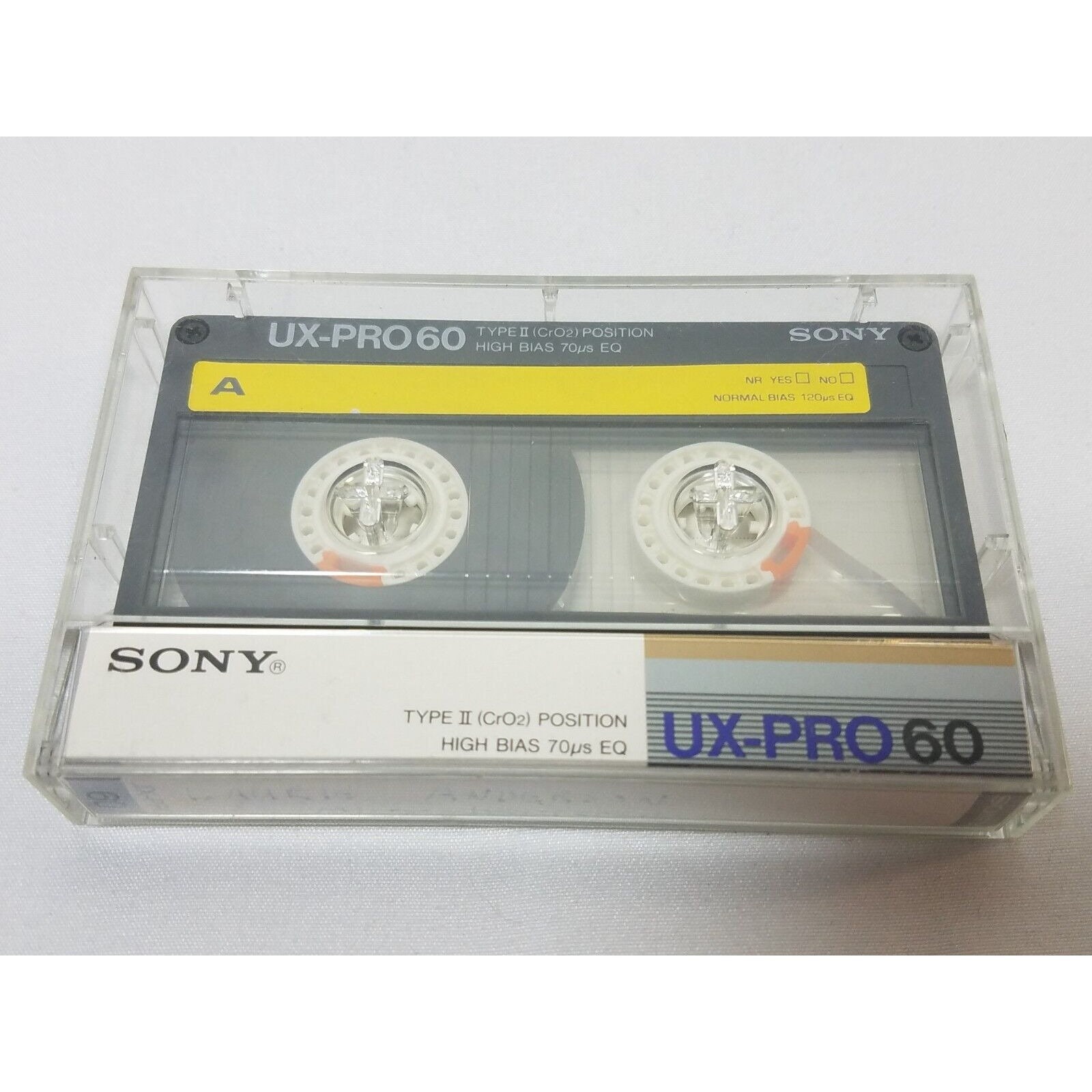 Sony Ux-pro 60 Min Type II High Bias Cro2 Cassette Tapes Sony Ux-pro 60 Min Type II High Bias Cro2 Cassette Tapes