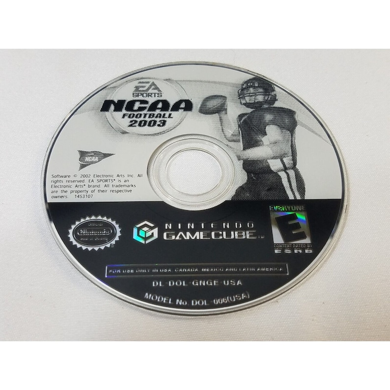 NCAA Football 2003 Nintendo GameCube, 2002 Complete CIB Tested image 7