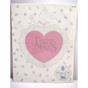 Gloria Pat Precious Moments Counted Cross Stitch Pattern PM-100 Because You Coun