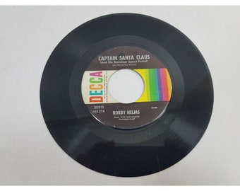 Bobby Helms Jingle Bell Rock / Captain Santa Claus 45-toeren vinylplaat Decca