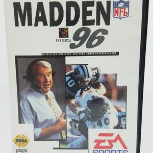 Madden NFL 96 Football (Sega Genesis, 1995) Keine Anleitung getestet