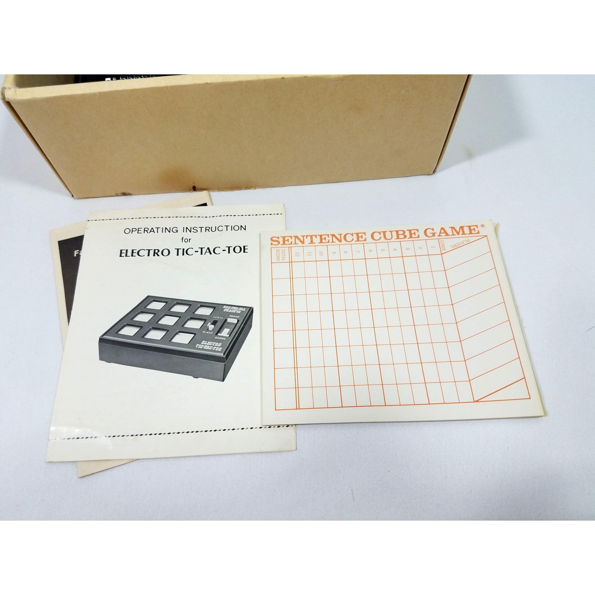 超貴重！ 懐かし オモチャ ELECTRO TIC-TAC-TOE 電動ゲーム Waco Electro Tic Tac Toe Electronic Game Original Box