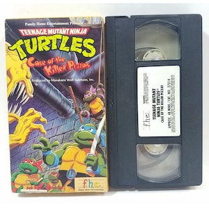 Teenage Mutant Ninja Turtles Case of the Killer Pizzas (VHS, 1989) TMNT