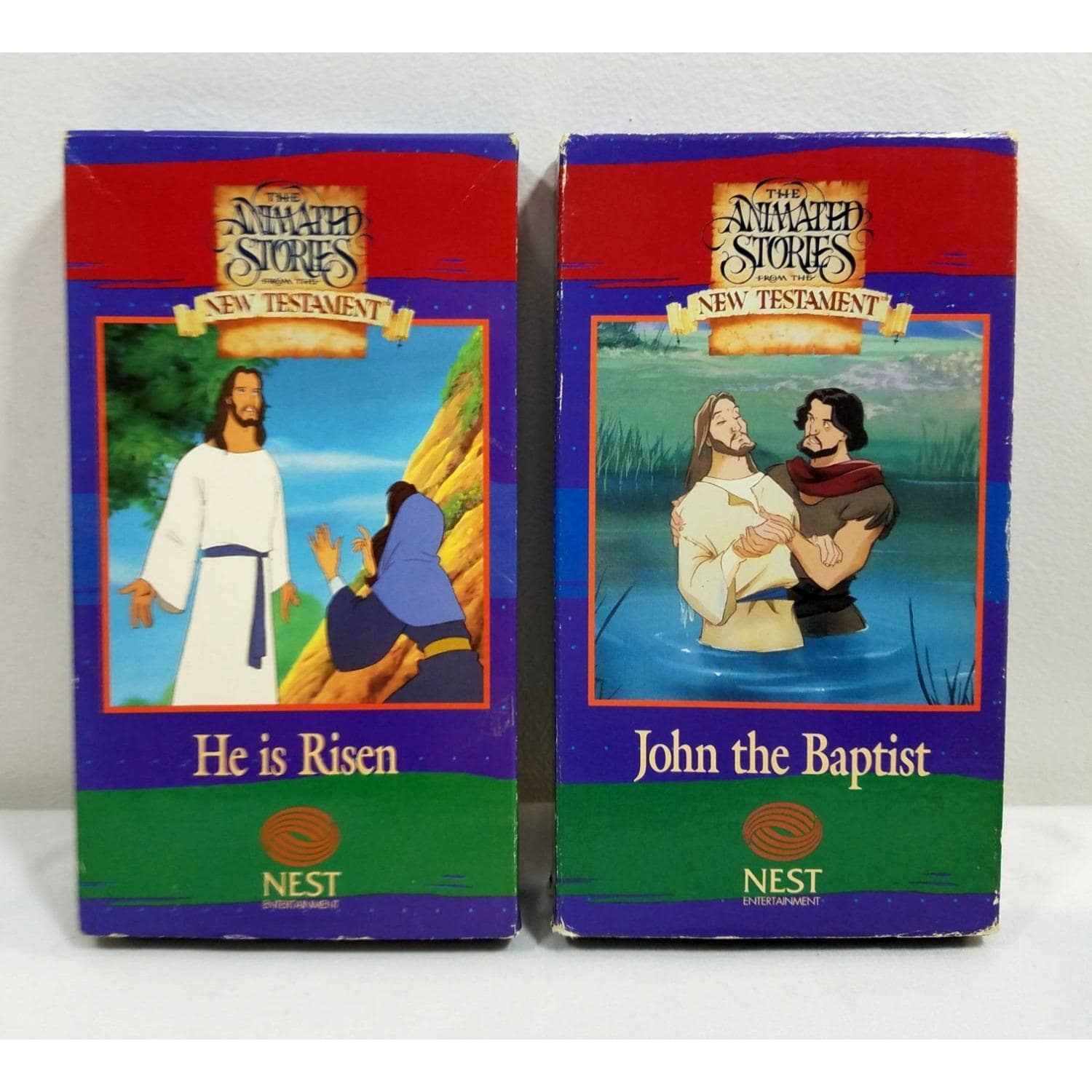The Animated Stories From the New Testament 4 VHS Tapes