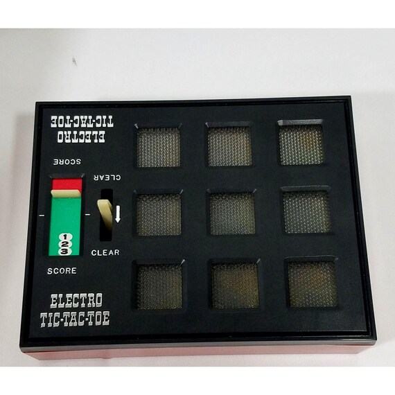 Waco Electro Tic Tac Toe Electronic Game Original Box Vintage 1972