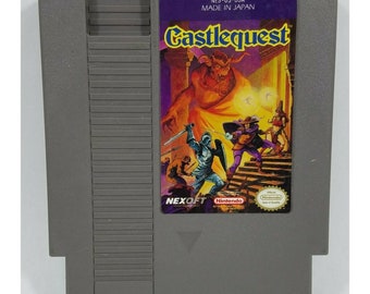 Castlequest (Nintendo Entertainment System NES, 1989) Authentic Tested