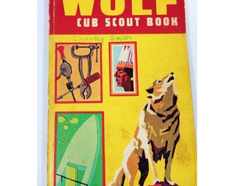 Wolf Cub Scout Book 1976 Printing Boy Scouts Of America