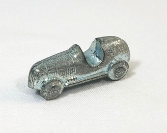 Monopoly Rennauto Spielstein Spielfigur Spielfigur Spielfigur Läufer 60er 70er Vtg